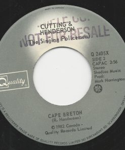Alternative view of Cutting And Henderson - Kathie's Song / Cape Breton (7", Single) (Very Good Plus (VG+))