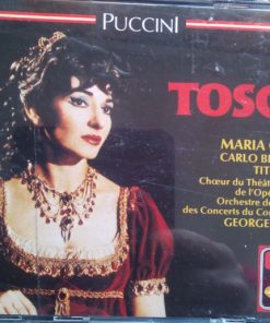 Giacomo Puccini / Maria Callas, Carlo Bergonzi, Tito Gobbi, Choeur National De L'Opéra De Paris, Orchestre De La Société Des Concerts Du Conservatoire, Georges Prêtre - Tosca (2xCD, RM) (Near Mint (NM or M-))