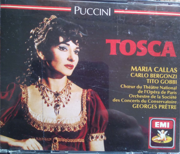 Giacomo Puccini / Maria Callas, Carlo Bergonzi, Tito Gobbi, Choeur National De L'Opéra De Paris, Orchestre De La Société Des Concerts Du Conservatoire, Georges Prêtre - Tosca (2xCD, RM) (Near Mint (NM or M-))
