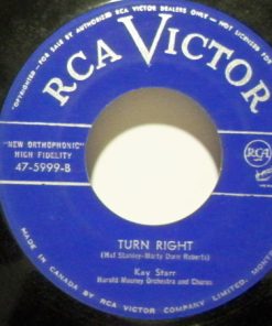 Alternative view of Kay Starr - If Anyone Finds This, I Love You / Turn Right (7", Single) (Very Good Plus (VG+))