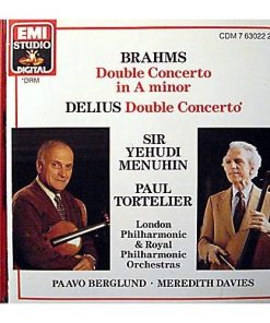 Johannes Brahms, Frederick Delius, Yehudi Menuhin, Paul Tortelier, London Philharmonic Orchestra, Royal Philharmonic Orchestra, Paavo Berglund, Meredith Davies - Double Concerto In A Minor, Double Concerto (CD, Comp, RM) (Near Mint (NM or M-))