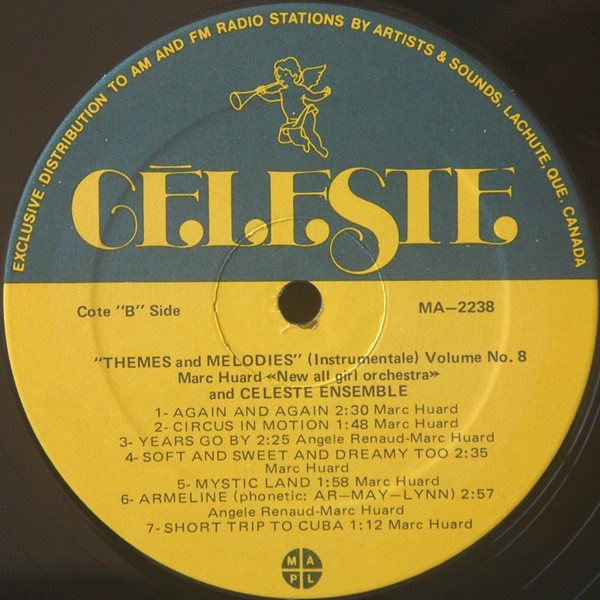 Marc Huard And Céleste Ensemble - Thèmes & Mélodies, Volume 8 (LP, Album) (Mint (M)) - Image 4