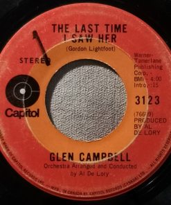 Glen Campbell - The Last Time I Saw Her (7", Single) (Very Good (VG))