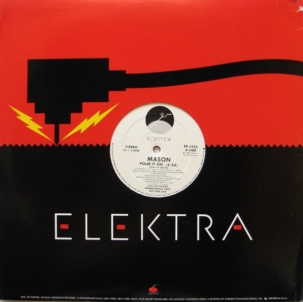 Mason (3) - Pour It On (12", Promo, Spe) (Mint (M)) - Image 2