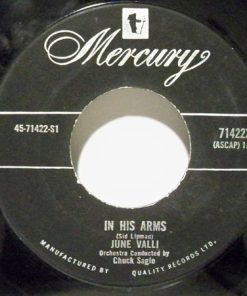 June Valli - In His Arms / The Answer To A Maiden's Prayer (7", Single) (Very Good Plus (VG+))
