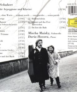 Alternative view of Franz Schubert, Mischa Maisky, Daria Hovora - Songs Without Words (CD, Album, RE, EDC) (Near Mint (NM or M-))