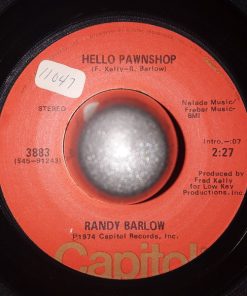 Alternative view of Randy Barlow - Throw Away the Pages (7", Single) (Very Good Plus (VG+))