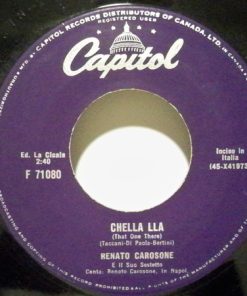 Alternative view of Renato Carosone E Il Suo Sestetto - Torero / Chella Lla (7", Single) (Near Mint (NM or M-))