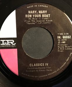 Alternative view of The Classics IV - Traces / Mary, Mary Row Your Boat (7", Single) (Near Mint (NM or M-))