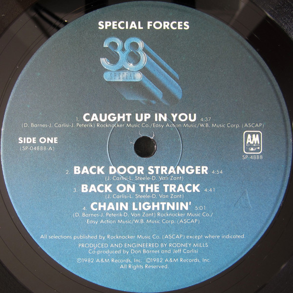 38 Special (2) - Special Forces (LP, Album, RCA) (Mint (M)) - Image 3
