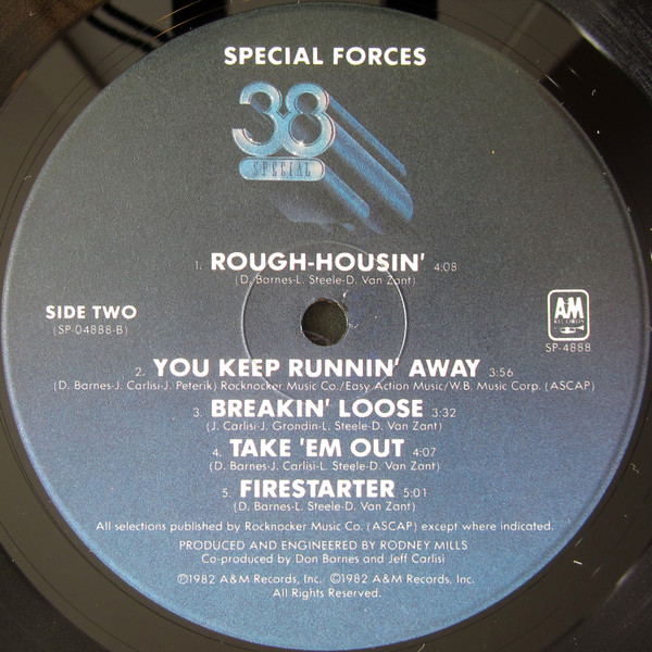 38 Special (2) - Special Forces (LP, Album, RCA) (Mint (M)) - Image 4