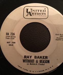 Alternative view of Ray Baker - A Million Miles Or More / Without A Reason (7", Promo) (Very Good (VG))