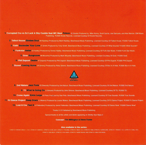 Various - Strictly Ayia Napa 2 (CD, Comp) (Mint (M)) - Image 3