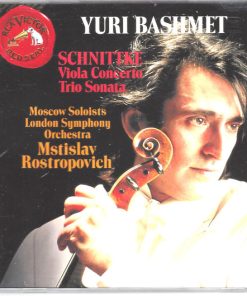 Yuri Bashmet, Alfred Schnittke, Moscow Soloists, London Symphony Orchestra / Mstislav Rostropovich - Viola Concerto - Trio Sonata (CD, Album) (Near Mint (NM or M-))