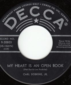 Carl Dobkins Jr. - My Heart Is An Open Book (7", Single) (Near Mint (NM or M-))