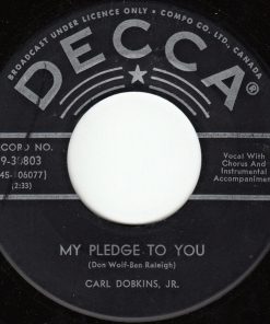 Alternative view of Carl Dobkins Jr. - My Heart Is An Open Book (7", Single) (Near Mint (NM or M-))