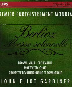 Hector Berlioz - Donna Brown, Jean-Luc Viala, Gilles Cachemaille, The Monteverdi Choir, Orchestre Révolutionnaire Et Romantique, John Eliot Gardiner - Messe Solennelle (CD) (Near Mint (NM or M-))