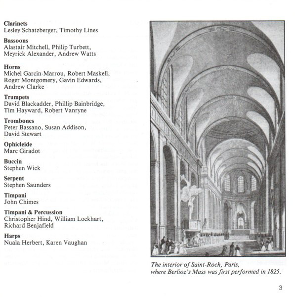 Hector Berlioz - Donna Brown, Jean-Luc Viala, Gilles Cachemaille, The Monteverdi Choir, Orchestre Révolutionnaire Et Romantique, John Eliot Gardiner - Messe Solennelle (CD) (Near Mint (NM or M-)) - Image 4