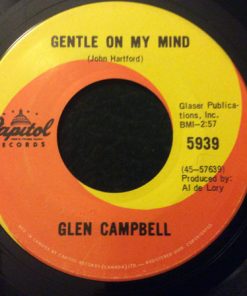 Glen Campbell - Gentle On My Mind / Just Another Man (7", Single) (Very Good Plus (VG+))