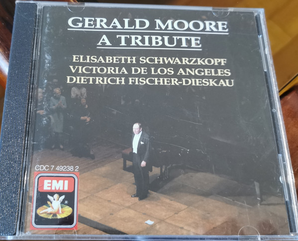 Gerald Moore, Victoria De Los Angeles, Elisabeth Schwarzkopf, Dietrich Fischer-Dieskau - A Tribute To Gerald Moore (CD, Album) (Near Mint (NM or M-))