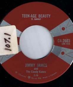 Jimmy James & The Candy Kanes - Teen-Age Beauty (7", Single) (Very Good Plus (VG+))