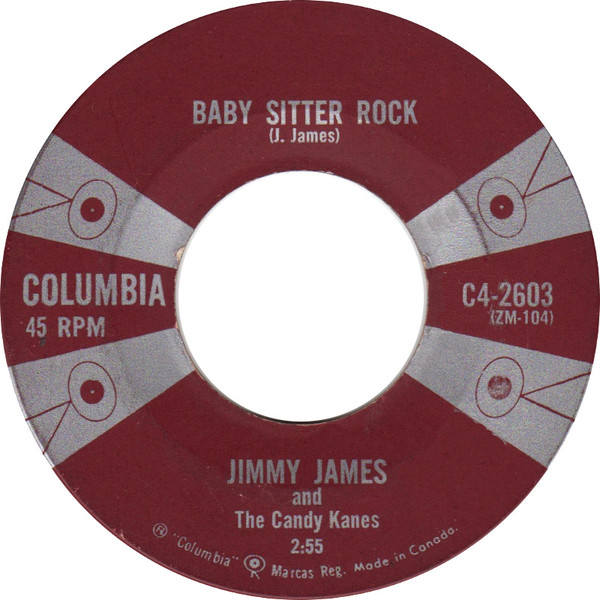 Jimmy James & The Candy Kanes - Teen-Age Beauty (7", Single) (Near Mint (NM or M-)) - Image 2
