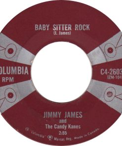 Alternative view of Jimmy James & The Candy Kanes - Teen-Age Beauty (7", Single) (Very Good Plus (VG+))