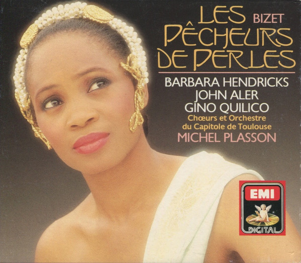 Georges Bizet, Barbara Hendricks, John Aler, Gino Quilico, Chœur Du Capitole De Toulouse Et Orchestre National Du Capitole De Toulouse, Michel Plasson - Les Pêcheurs De Perles (2xCD, Album) (Near Mint (NM or M-))