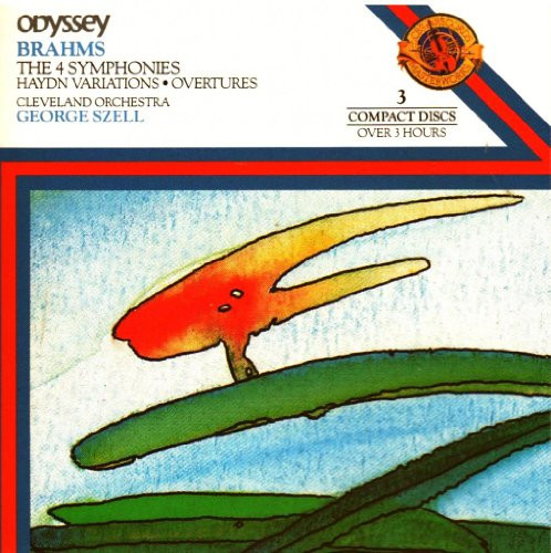 Johannes Brahms, The Cleveland Orchestra • George Szell - The 4 Symphonies • Haydn Variations • Overtures (3xCD, Comp) (Near Mint (NM or M-))
