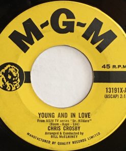 Chris Crosby - Young And In Love (7") (Very Good Plus (VG+))