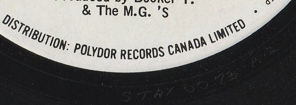 Booker T & The MG's - Something (7", Single, Promo) (Near Mint (NM or M-)) - Image 3