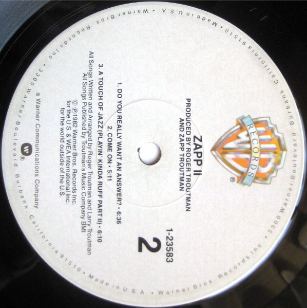 Zapp - Zapp II (LP, Album, Los) (Mint (M)) - Image 4