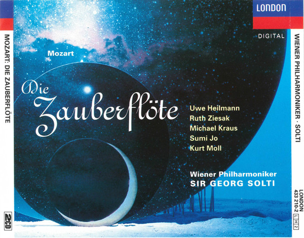 Wolfgang Amadeus Mozart : Uwe Heilmann, Ruth Ziesak, Michael Kraus, Sumi Jo, Kurt Moll, Wiener Philharmoniker, Georg Solti - Die Zauberflöte (2xCD, Album) (Near Mint (NM or M-)) - Image 4