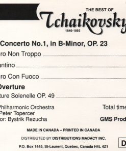 Alternative view of Pyotr Ilyich Tchaikovsky, Slovak Philharmonic Orchestra - The Best Of Tchaikovsky Vol. I (CD) (Near Mint (NM or M-))