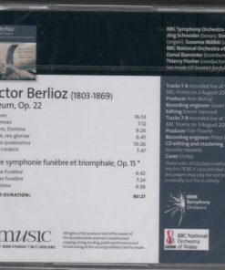 Alternative view of Hector Berlioz, BBC Symphony Orchestra, BBC National Orchestra Of Wales, Susanna Mälkki, Thierry Fischer (2) - Te Deum - Symphonie Funèbre Et Triomphale (CD) (Near Mint (NM or M-))