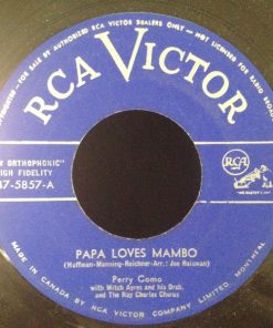 Perry Como - Papa Loves Mambo / The Things I Didn't Do (7") (Very Good Plus (VG+))