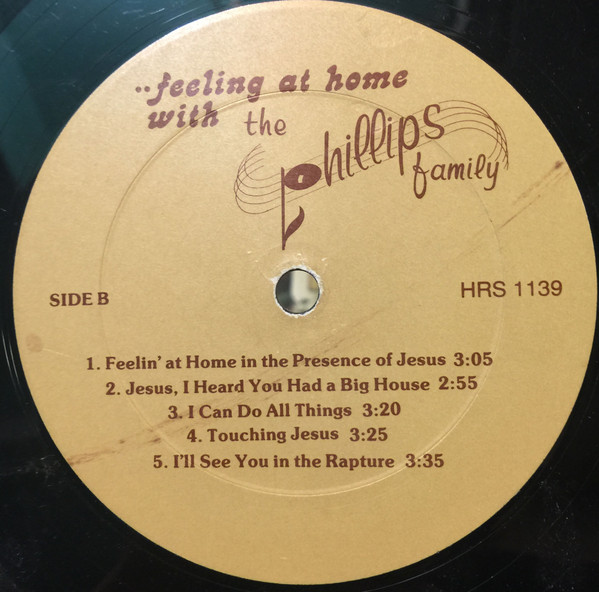 The Phillips Family - ..Feeling At Home With (LP, Album) (Mint (M)) - Image 4