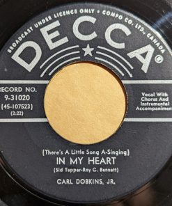 Alternative view of Carl Dobkins Jr. - Lucky Devil (7") (Very Good (VG))