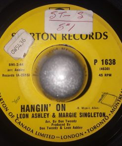 Leon Ashley - Hangin' On / Four O'Clock (7", Single) (Very Good Plus (VG+))