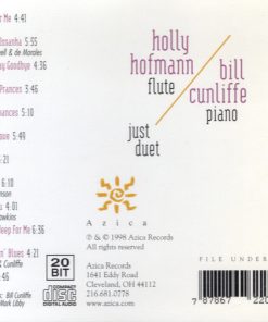 Alternative view of Holly Hofmann And Bill Cunliffe - Just Duet (CD, Album) (Near Mint (NM or M-))