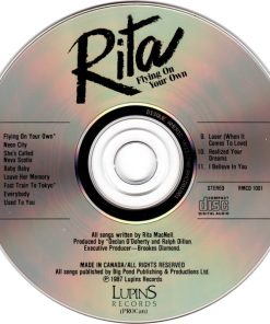 Rita MacNeil - Flying On Your Own (CD, Album) (Near Mint (NM or M-)) - Image 3