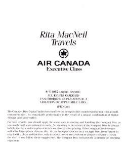 Rita MacNeil - Flying On Your Own (CD, Album) (Near Mint (NM or M-)) - Image 4