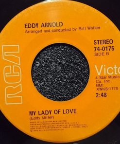 Alternative view of Eddy Arnold - But For Love / My Lady Of Love (7", Single) (Very Good (VG))