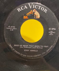 Eddy Arnold - Does He Mean That Much To You? / Tender Touch (7", Single) (Good Plus (G+))