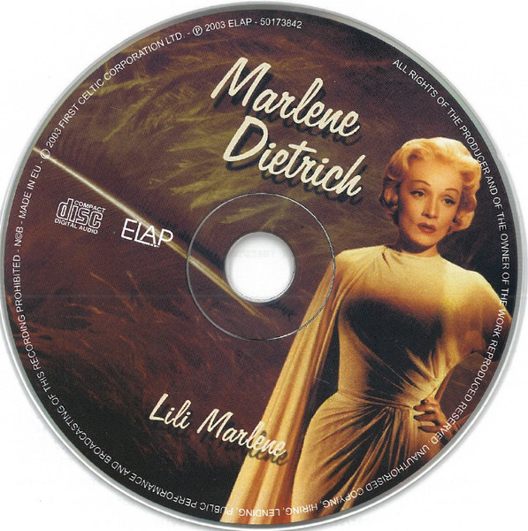 Marlene Dietrich - Lili Marlene (CD, Comp) (Near Mint (NM or M-)) - Image 3