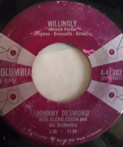 Johnny Desmond - Willingly (7") (Very Good Plus (VG+))