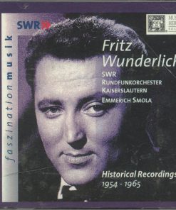 Fritz Wunderlich, SWR-Rundfunk-Orchester Kaiserslautern, Emmerich Smola - Historical Recordings 1954-1965 (CD, Comp) (Near Mint (NM or M-))