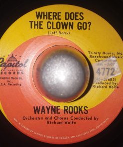 Wayne Rooks - Where Does The Clown Go? / Chi-Chico Teek (7", Single) (Very Good Plus (VG+))