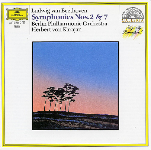Ludwig van Beethoven / Berliner Philharmoniker / Herbert von Karajan - Symphonies Nos. 2 & 7 (CD, Comp, RM) (Near Mint (NM or M-))
