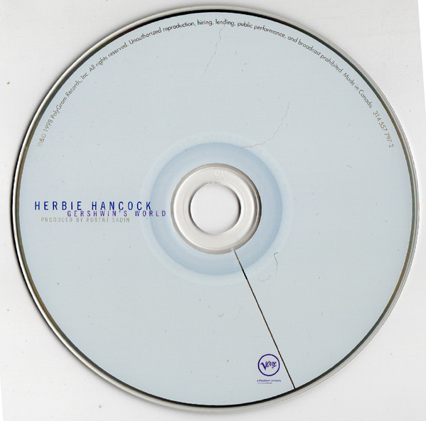 Herbie Hancock - Gershwin's World (CD, Album) (Near Mint (NM or M-)) - Image 4